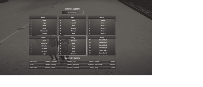Emotes Menu System V1 [Animations Menu]