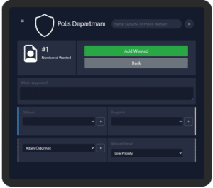 Police MDT System V5 [Mobile Data Terminal]