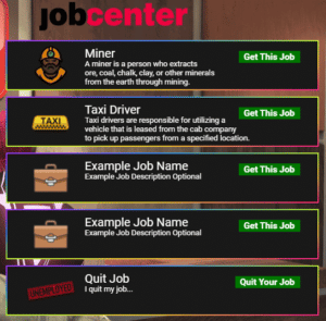 Bike Rental + Job Center + Pawnshops + Weaponshops + Stores + Radial Menu [System][Full][Modern][Bundle]