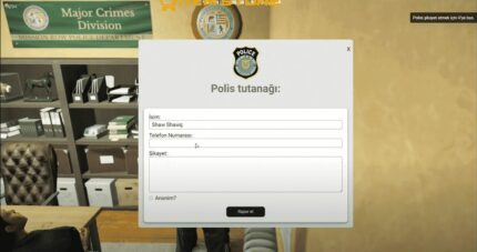 Police Report System [Citizen Reports][Modern UI]