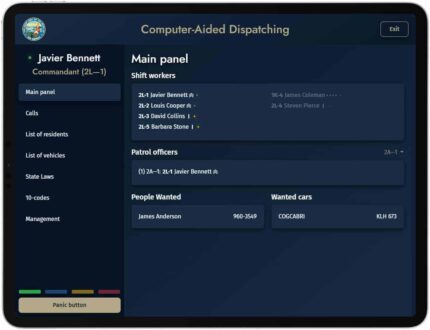 Police MDT System V7 [Mobile Data Terminal]