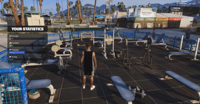 Gym System [V5] + Skills System [ESX/QB]