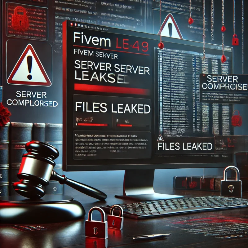 FiveM leaks legal implications and server files compromised